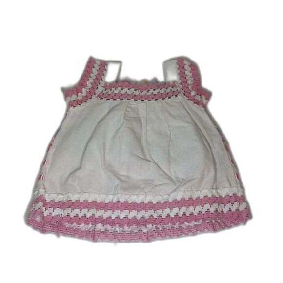 Baby Girls Dress Top Size 2 MX Pink White Multicolor MX Mexican - Picture 2 of 8